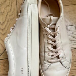 Common Projects Sneakers, size 13, Nude color